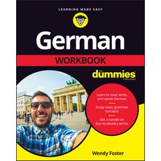 (英文圖書) German Workbook for Dummies 平裝版, 英文