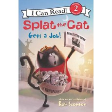 (英文圖書)Splat the Cat Gets a Job! 精裝版, HarperCollins, 英文