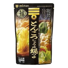 mizkan 味滋康 豚骨醬油火鍋湯底, 1個, 750g