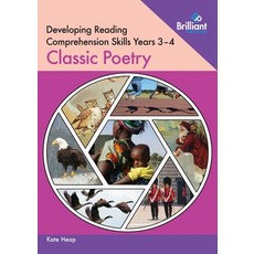 (英文圖書) Developing Reading Comprehension Skills Years 3-4: Classic Poetry 平裝版, Brilliant Publications, 英文