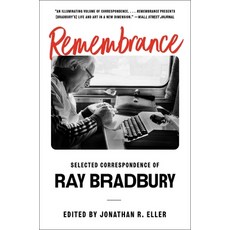 (英文圖書) Remembrance: Selected Correspondence of Ray Bradbury 平裝版, Simon & Schuster, 英文