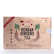 SUPERIOR TRADING COMPANY 高麗人蔘茶即溶茶包, 100包, 3g