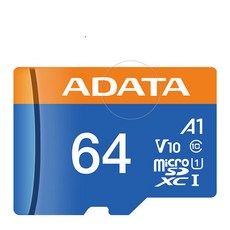 ADATA 威剛 microSD 記憶卡 64GB (100MB/s / A1 / C10), 1個