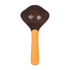 【寵星球】寵物菱形飼料杓 寵物飼料勺 飼料鏟 餵食勺 寵物食物鏟, 咖啡色+橘色, 白色+藍, 白色+粉, 灰色+綠