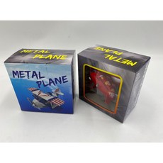 合金飛機玩具 (多款/鯨魚直升機/響音雙翼機/Q版747), 1個