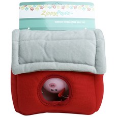 Zippypaws Pig Van Burrow 泡泡狗毛絨玩具, 1個, 混色