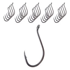 gamakatsu 章魚鉤 釣魚鉤 NS 黑色, 25件