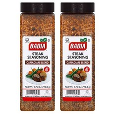 BADIA 加拿大風味牛排調味粉, 2罐, 793.8g