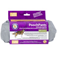 POOCH PAD 袋褲可重複使用狗尿布, 1個, XL, 1入