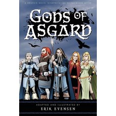 (英文圖書)Gods of Asgard: A graphic novel interpretation of the Norse myths 平裝版, Jetpack Press, 英文