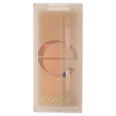 日本 excel 完美修飾三色遮瑕盤 3.5g, 混色, 1個