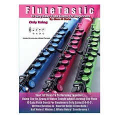 (英文圖書) FluteTastic: 10 Easy Duets Only Using G-A-B-C 平裝版, Createspace Independent Pub..., 英文