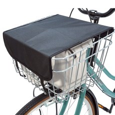 堅固型自行車籃罩, 1個, 黑色