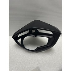 YAMAHA 山葉 原廠 勁戰三代 1MS 風鏡 盾牌 碼表前蓋 儀表上蓋, 消光黑