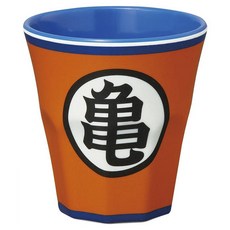 Skater 七龍珠美耐皿水杯 270ml, 1個, 藍色 + 橙色