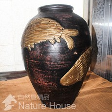 【自然屋精品】大型低溫陶瓷瓶 手工製作 陶瓷器 工藝品 低溫陶 瓷器 瓷瓶 居家裝飾 陶瓷瓶 earthenware