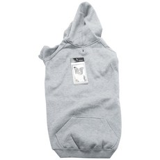 Zack & Zoey 狗基本款連帽衫, 希瑟灰色