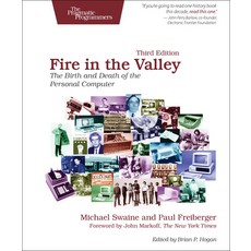 (英文圖書) Fire in the Valley: The Birth and Death of the Personal Computer 平裝版, Pragmatic Bookshelf, 英文