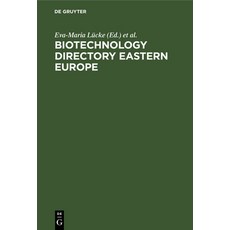 Biotechnology Directory Eastern Europe 精裝版, de Gruyter, 英文