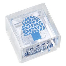 KING JIM HITOTOKI 冰塊水晶印章 樹 22mm, 1個, 不適用