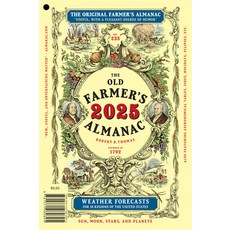 (英文圖書) The 2025 Old Farmer's Almanac 平裝版, 英文