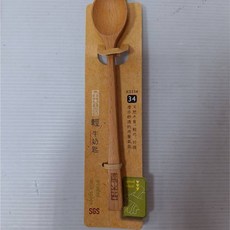 品木屋 天然木質牛奶匙奶油刀組 - 輕巧好握，台灣現貨, 天然木質, 1個
