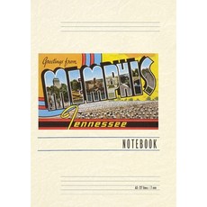 (英文圖書) Vintage Lined Notebook Greetings from Memphis Tennessee 平裝版, Found Image Press, 英文