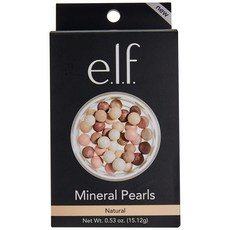 e.l.f. 礦物珍珠蜜粉球, 1個, 天然