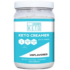 Kiss My Keto MCT油奶精粉, 1個, 270克