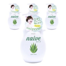 Kracie 葵緹亞 水潤蘆薈保濕溫和沐浴乳, 4個, 530ml