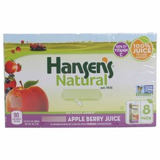 HansEn's natural 蘋果漿果汁, 8件, 200ml