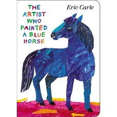 (英文圖書)The Artist Who Painted a Blue Horse Board Books, World of Eric Carle, 英文, 硬頁書