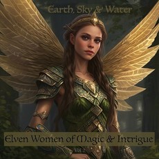 (英文圖書) Elven Women of Magic & Intrigue Vol 2: Earth Sky & Water 平裝版, Independently Published, 英文