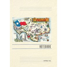 (英文圖書) Vintage Lined Notebook Greetings from Austin 平裝版, Found Image Press, 英文