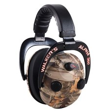 WALKER'S Alpha 360 Quad Electronic Power Muff 50DB 耳塞, 1個, 迷彩