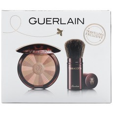 GUERLAIN 嬌蘭 The Sun Kiss Healthy光影粉 10g+刷具, 1個, 自然暖色+古銅色