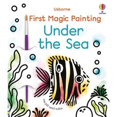 (英文圖書)First Magic Painting Under the Sea 平裝版, Usborne Books, 英文