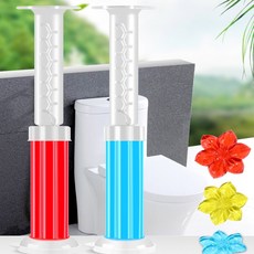 馬桶除臭小花凝膠，洗手間廁所香氛除臭，潔廁凝膠凍，多款香味可選, 1個