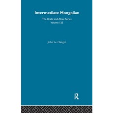(英文圖書) Intermediate Mongolian: A Textbook for Modern Mongolian 精裝版, Routledge, 英文