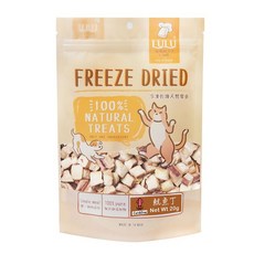 LULU KITCHEN'S 冷凍乾燥魷魚丁, 20g, 1包裝, 魷魚丁