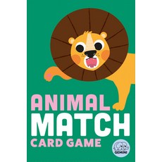 (英文圖書)Animal Match Card Game 精裝版, Gemini Children's, 英文