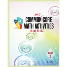 (英文圖書) A Book of Common Core Math Activities Grade 4; Volume 1 平裝版, Independently Published, 英文