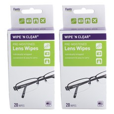 Wipes 'n Clear Lens Wipes 棉墊, 40個