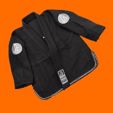 Basico柔術浪人品牌直營店 巴柔道服 巴柔道袍 2.0 兒童/青少年 （黑色）整套含衣褲 男女通用, M3（不含道帶）