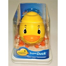 Super Duck黃色小鴨電子水溫計，液晶電子溫度計，寶寶洗澡玩具，新手爸媽必備，彌月禮，一年保固, 黃色小鴨一次購買11~20隻每隻特價