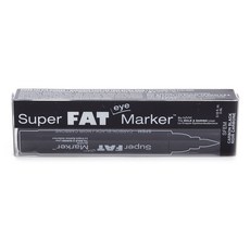 NYX Super Eye Marker Eyeliner Carbon Black, 1個, 胖的