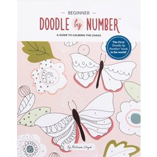 (英文圖書) Doodle by Number: A Guide to Calming the Chaos - Vol 1 平裝版, Doodle Lovely Inc, 英文