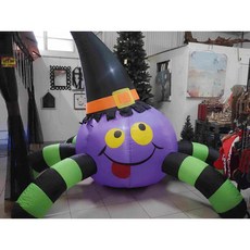 萬聖節聖誕節充氣佈置：聖誕老人、雪人、麋鹿等造型，節慶裝飾道具, Multi-color, 1個