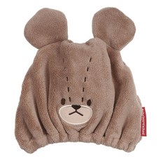 Skater 吸水速乾動物造型毛巾帽, 泰迪熊學校, 1個