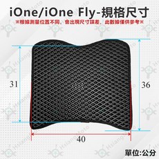 HsiangMoto iOne Air 專用 摩托車 腳踏墊, 排水腳踏墊(需鑽孔版~鎖螺絲)